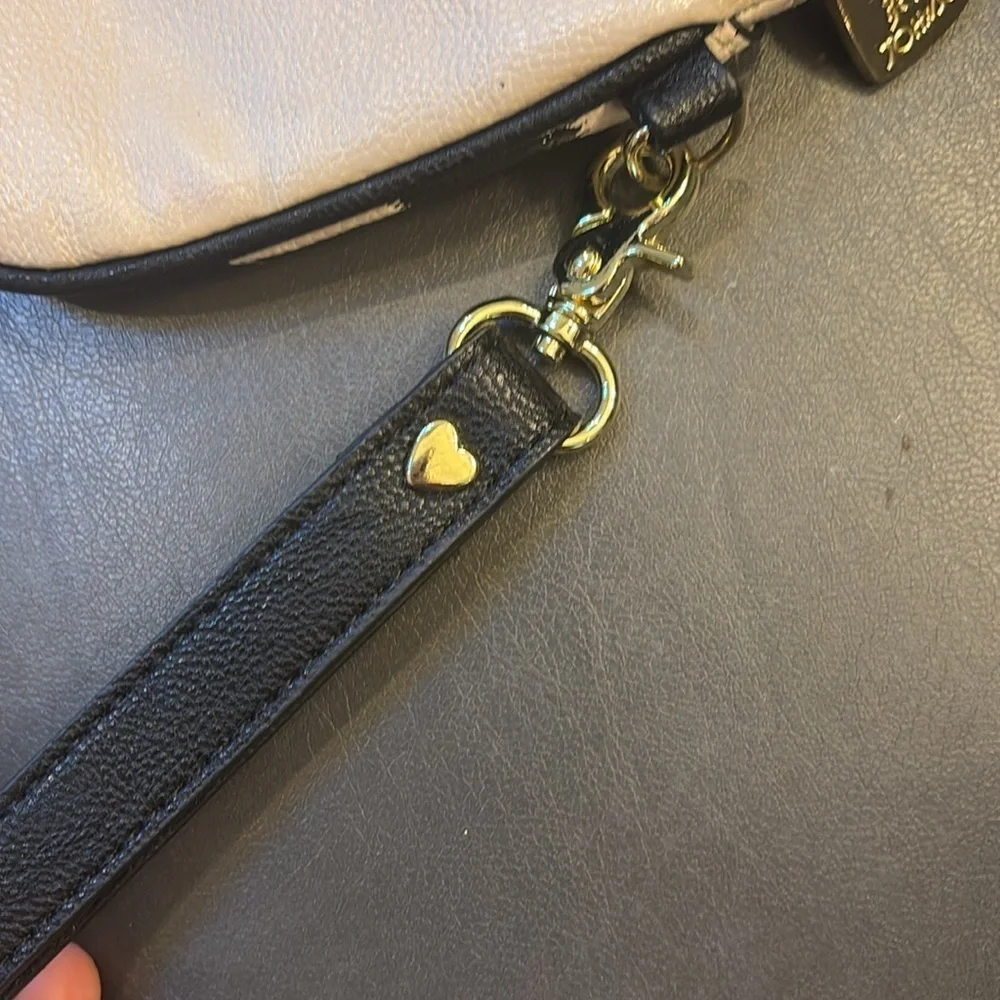 Betsey Johnson Women's/Girl's Wristlet Pouch PVC, with Zipper